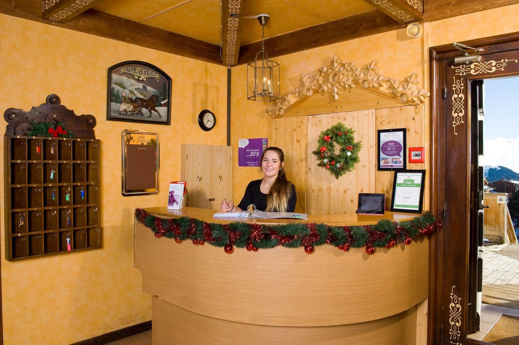 Madame Vacances Hotel Le Christina Alpe d'Huez Exterior foto